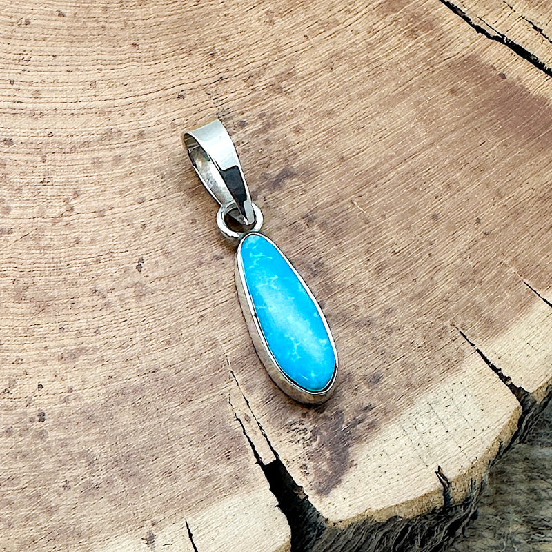 Blue Gem Turquoise Pendants