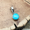 Blue Gem Turquoise Pendants