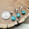 Blue Gem Turquoise Pendants