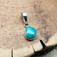 Blue Gem Turquoise Pendants