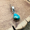 Blue Gem Turquoise Pendants