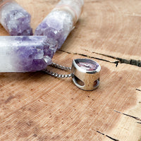 Amethyst Slide Pendant