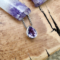 Amethyst Slide Pendant