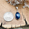 Blue Crystalline Kyanite Pendant