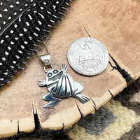 Frog Overlay Pendant
