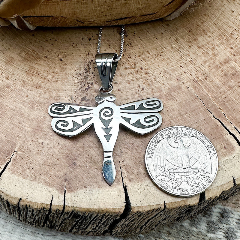 Dragonfly Overlay Pendant