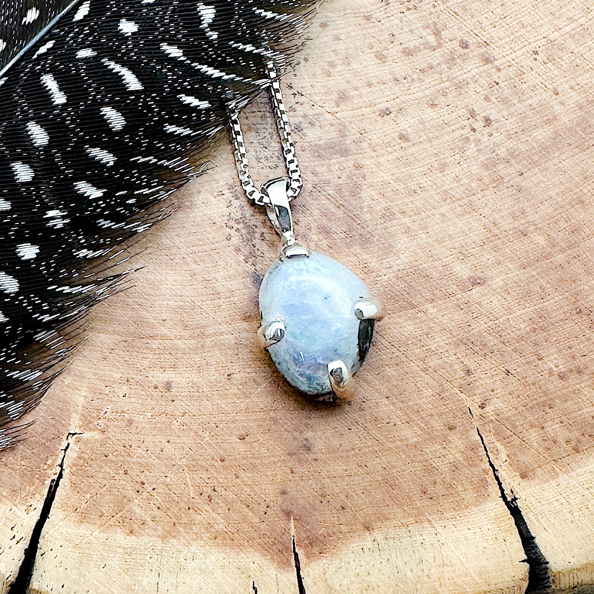 Rainbow Moonstone Pendant