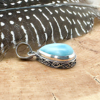 Larimar Pendant