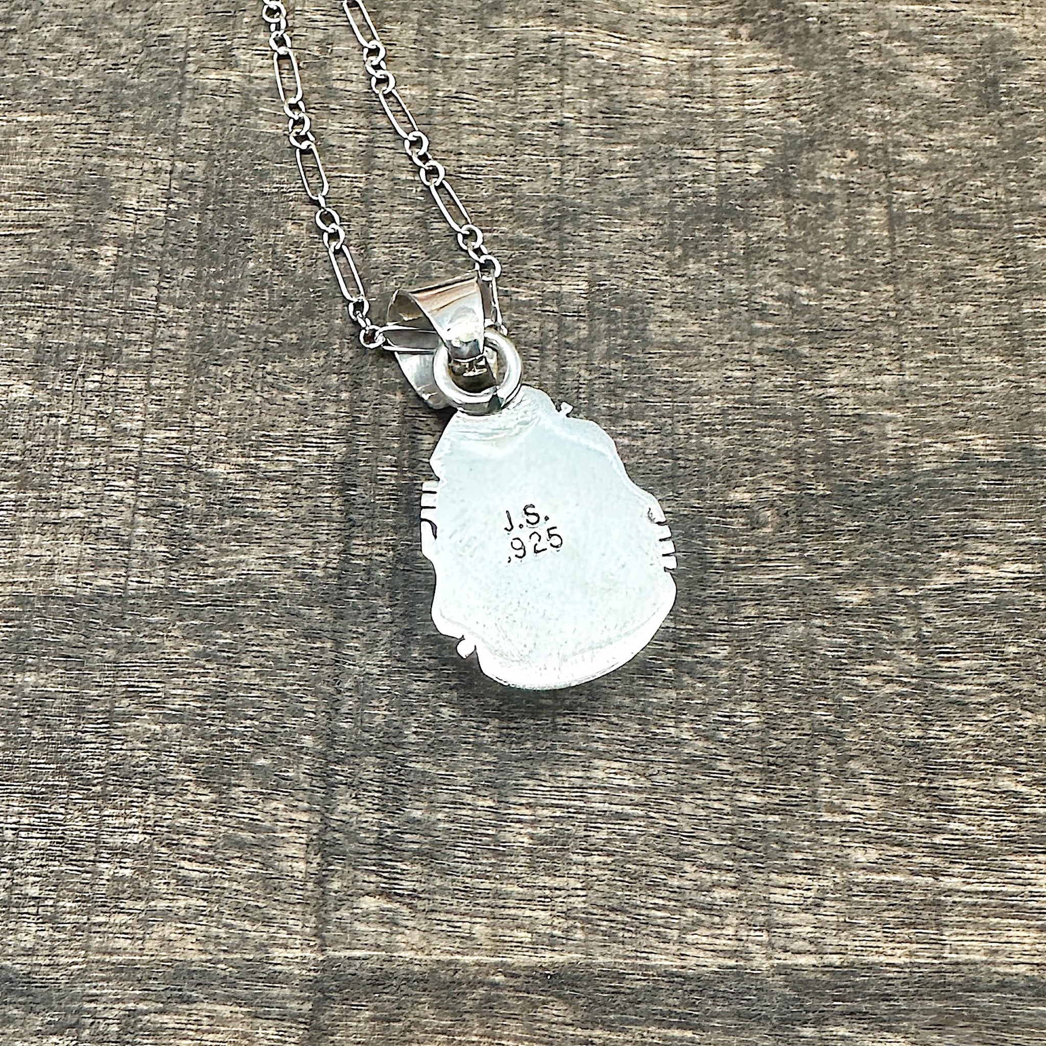 Blue Gem Turquoise Pendant