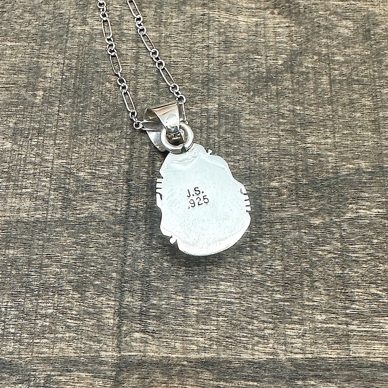 Blue Gem Turquoise Pendant