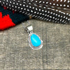 Blue Gem Turquoise Pendant