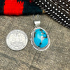 Blue Gem Turquoise Pendant