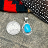 Blue Gem Turquoise Pendant