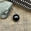 Black Tourmaline Sphere Necklace