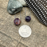 Amethyst & Super Seven Sphere Necklace