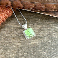 Gaspeite Pendant