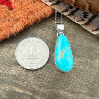 King's Manassa Turquoise Pendant