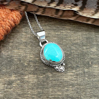 King's Manassa Turquoise Pendant