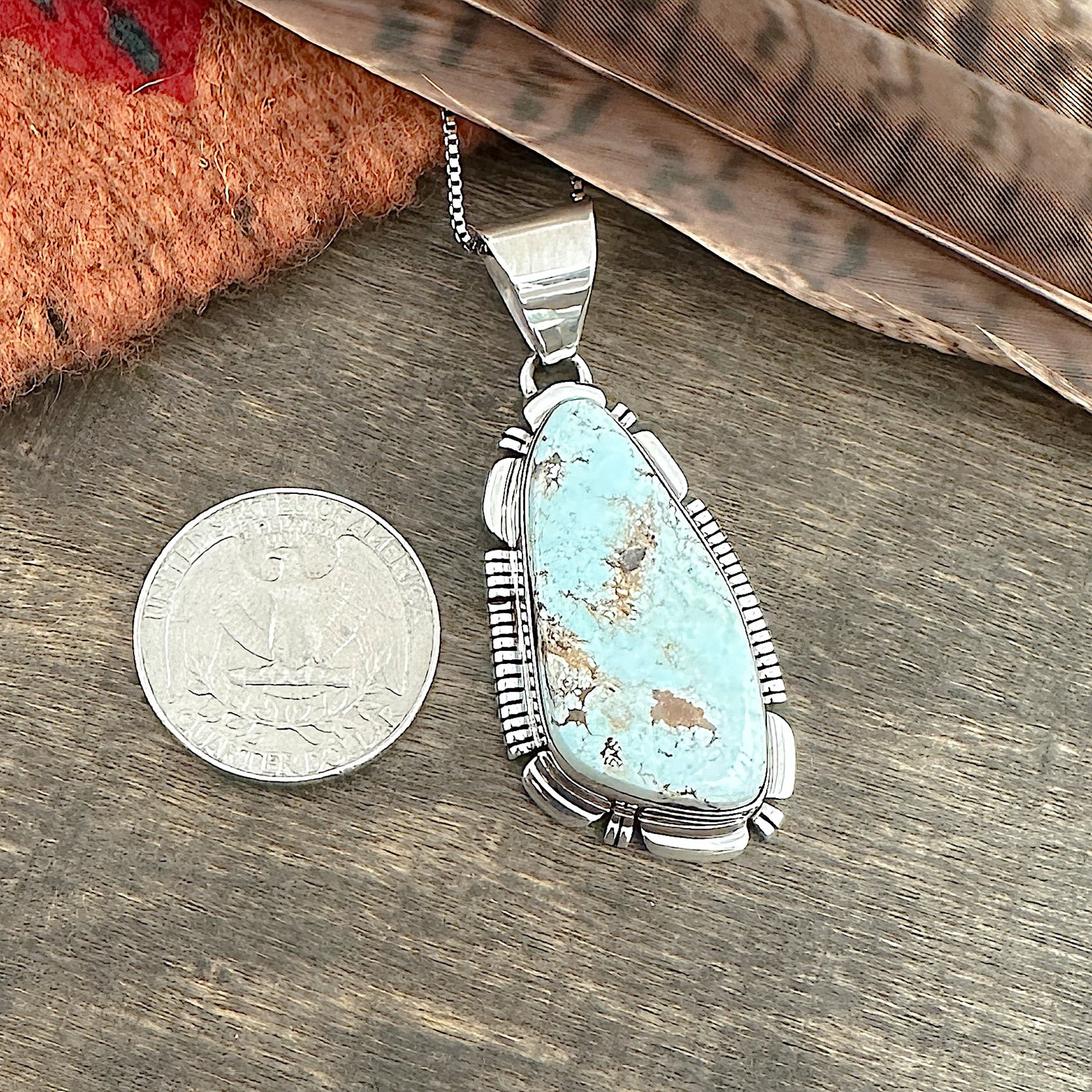 Dry Creek Turquoise Pendant