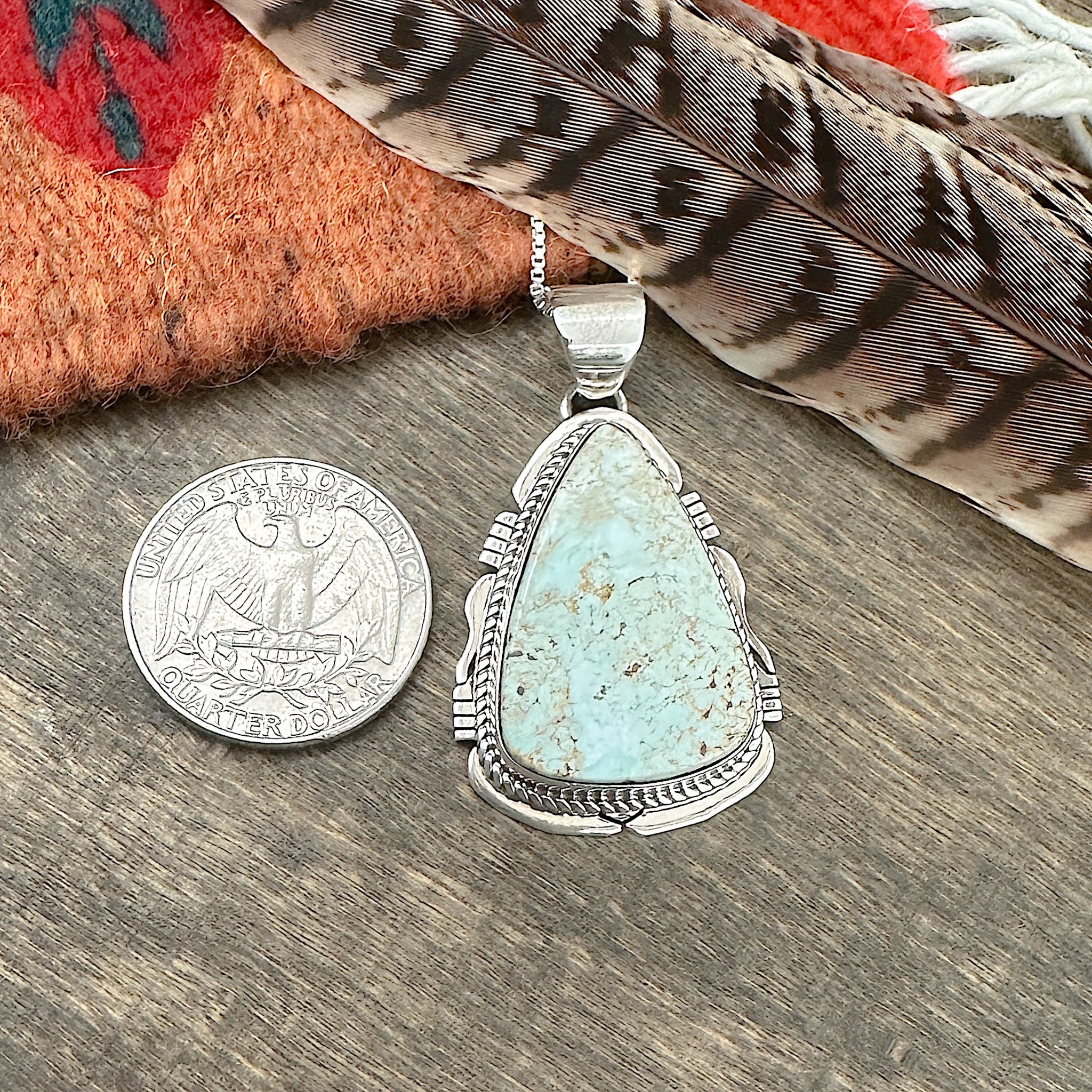 Dry Creek Turquoise Pendant