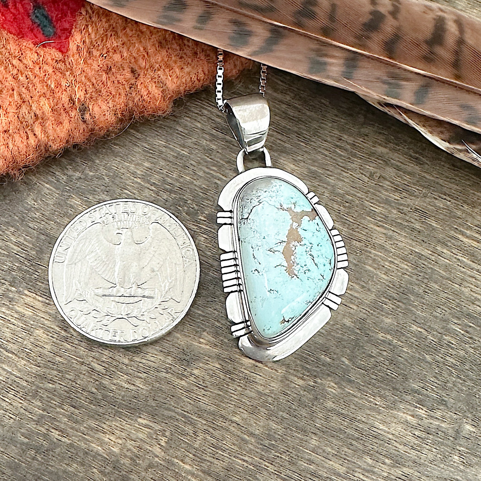 Dry Creek Turquoise Pendant
