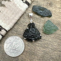 Moldavite Pendant
