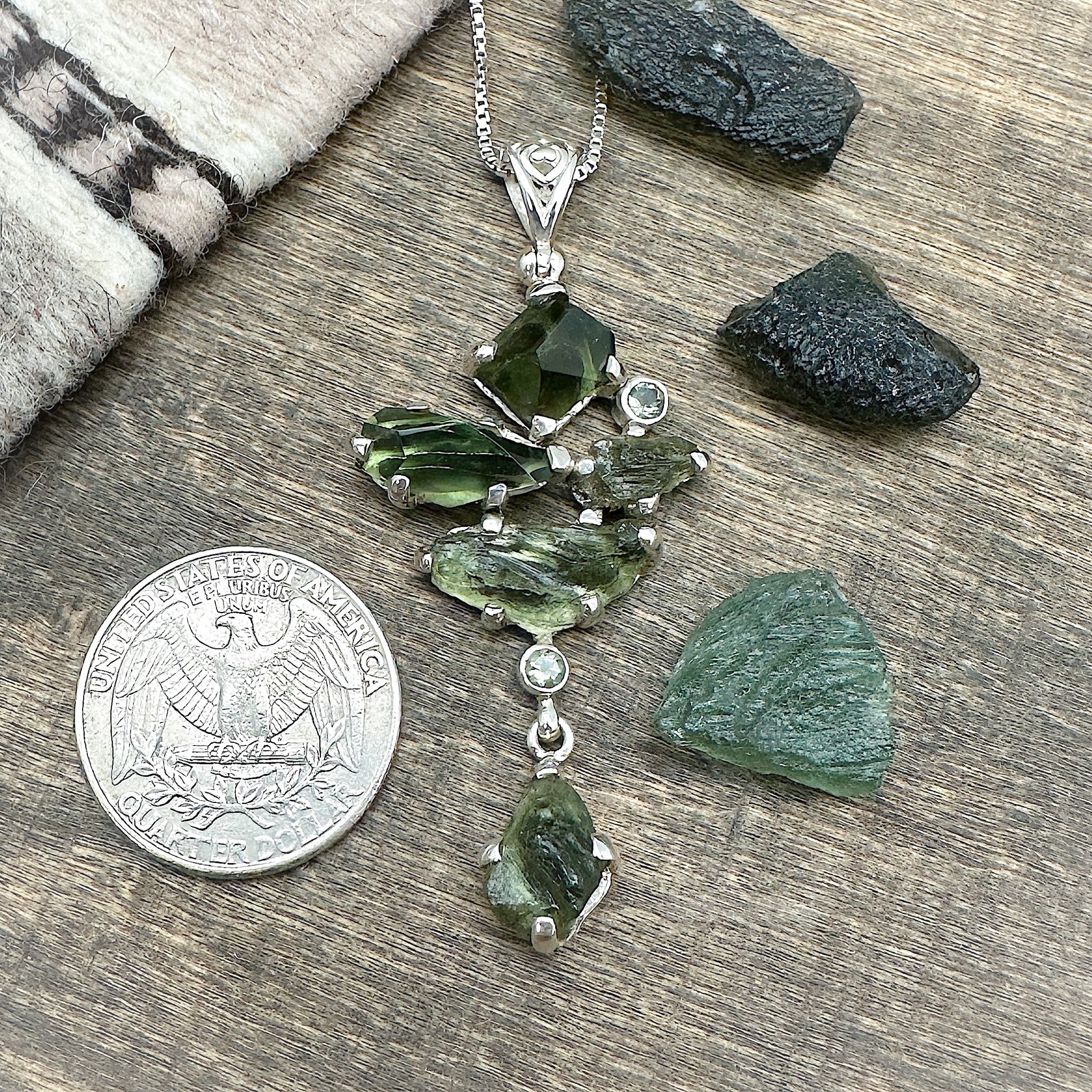 Moldavite Pendant