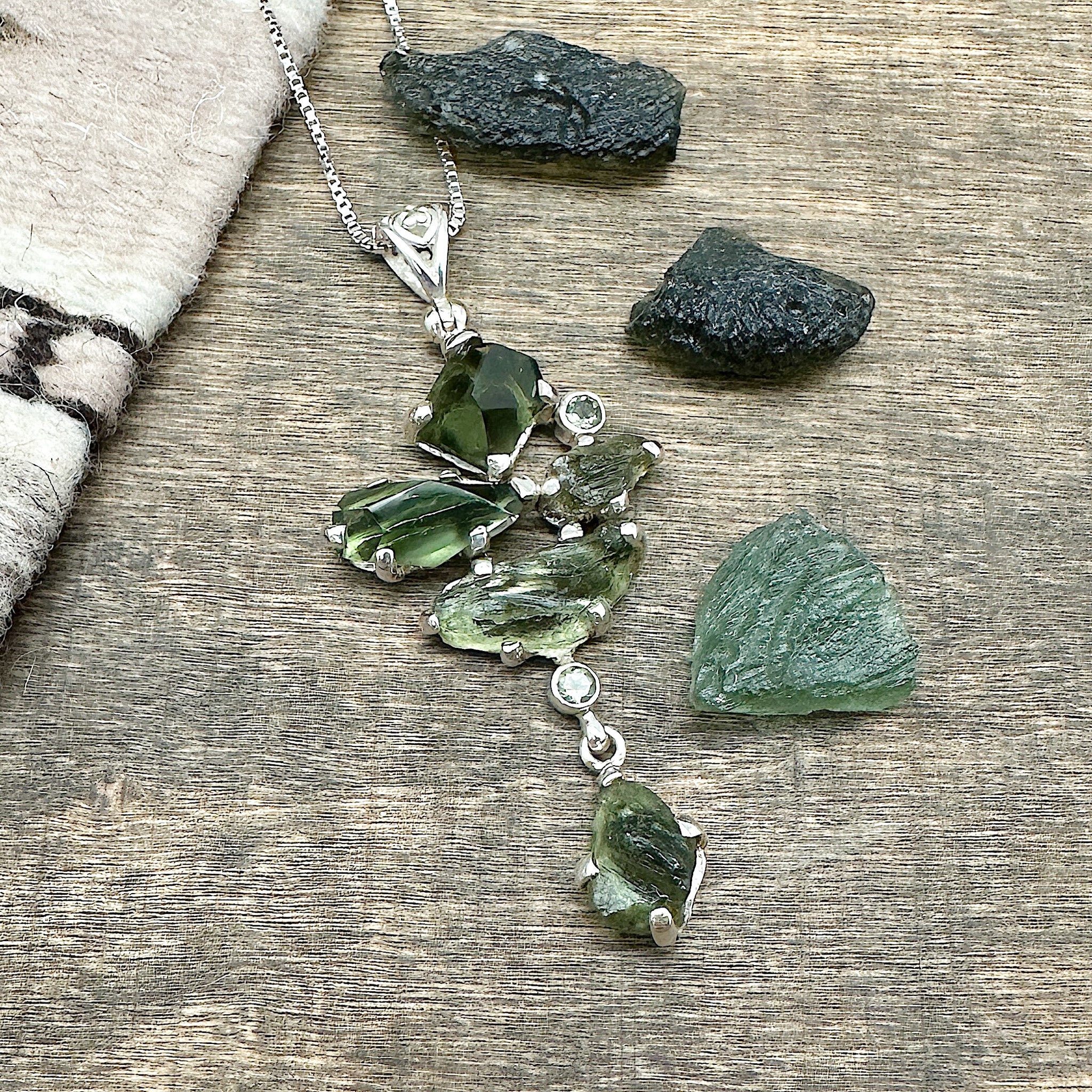 Moldavite Pendant