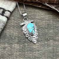 Golden Hills Turquoise Pendant