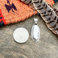 White Buffalo Pendant