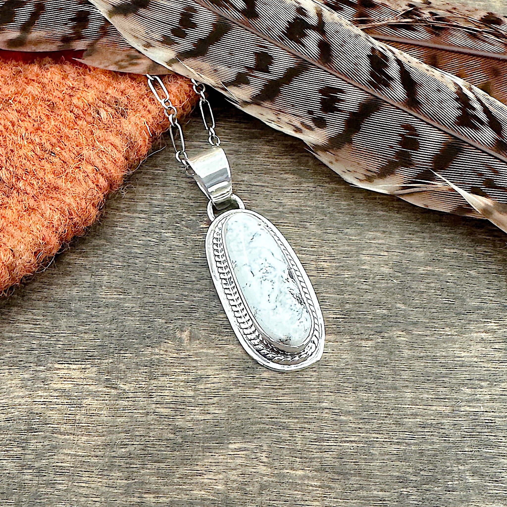 White Buffalo Pendant