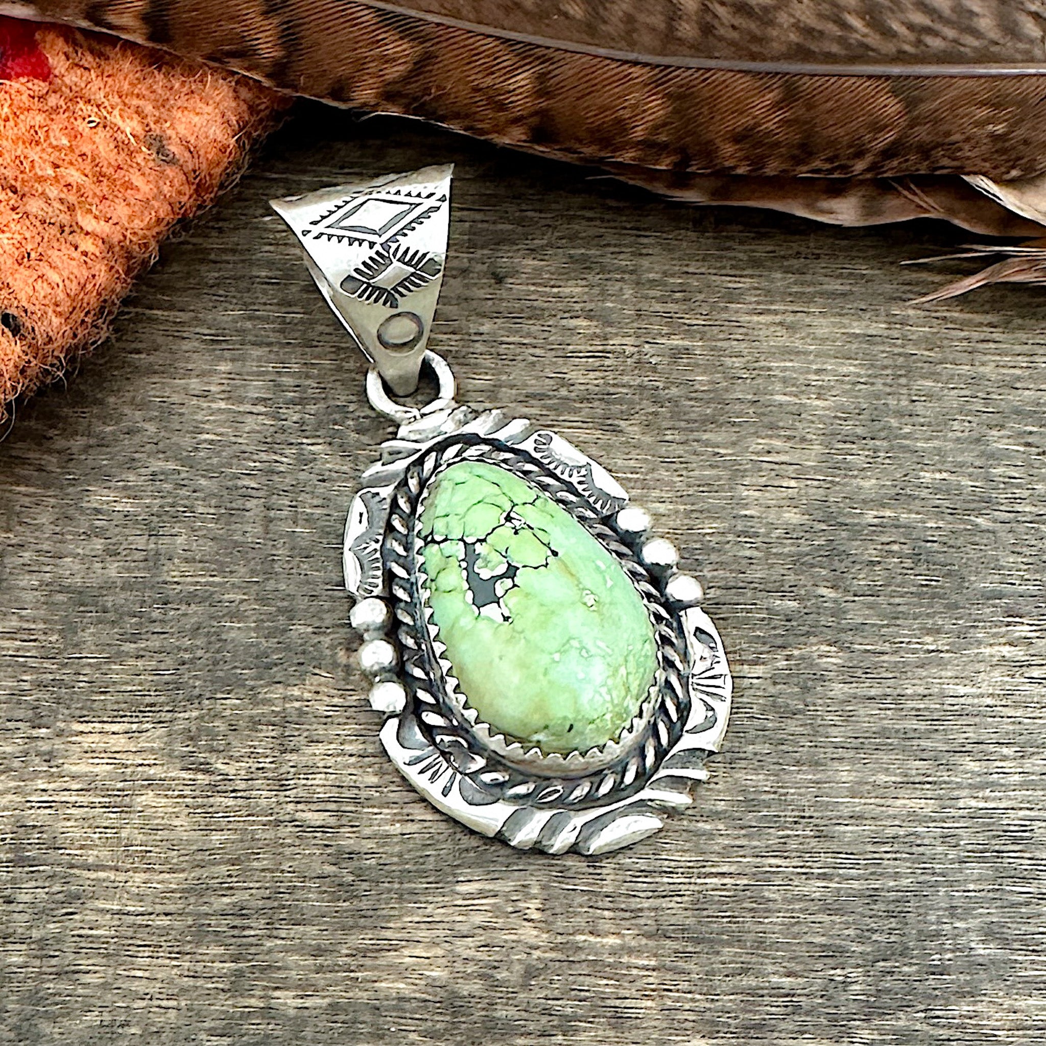 Carico Lake Turquoise Pendant