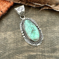 Carico Lake Turquoise Pendant