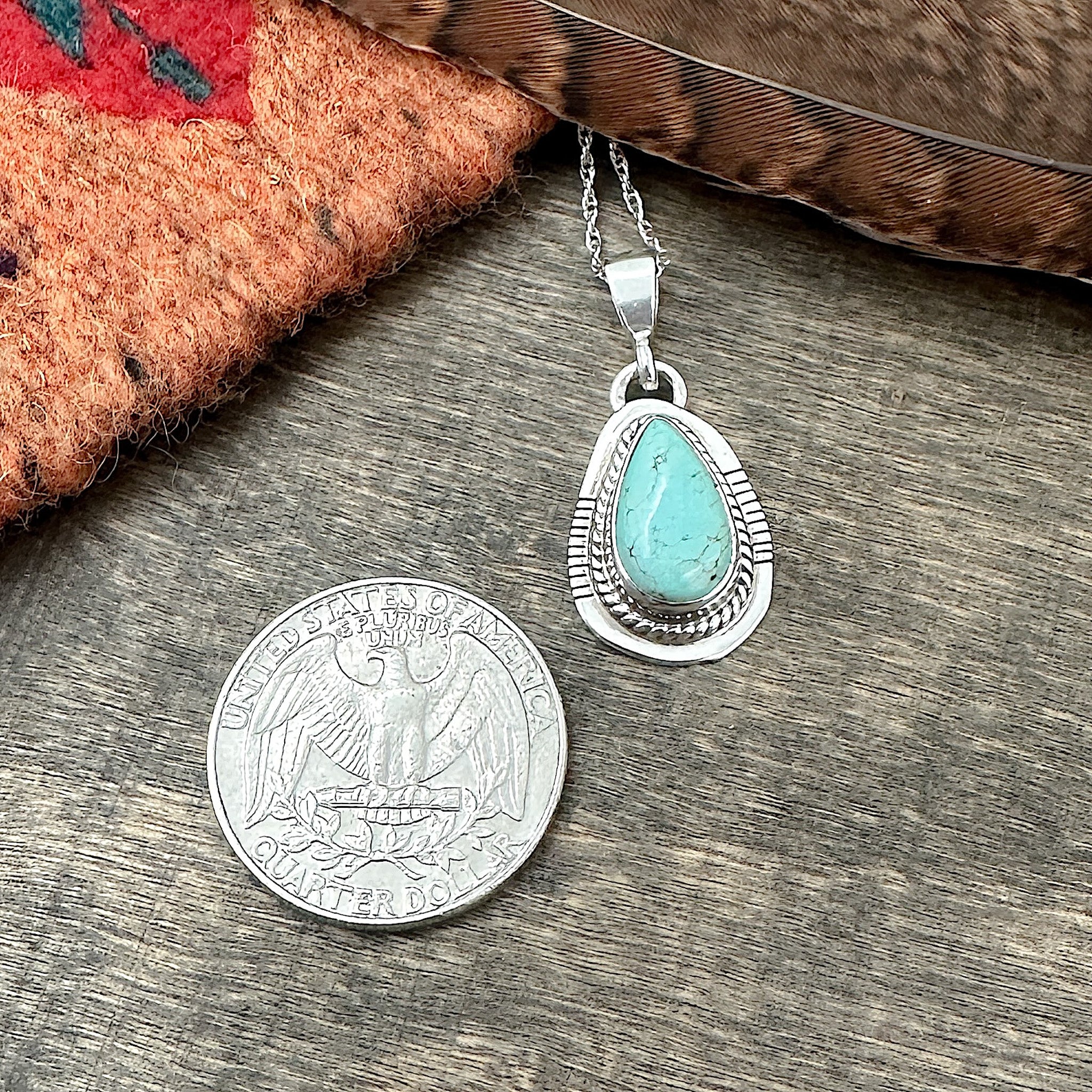 Dry Creek Turquoise Pendant