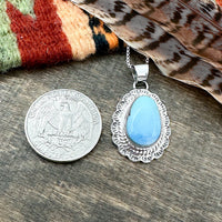 Golden Hills Turquoise Pendant