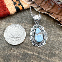 Golden Hills Turquoise Pendant