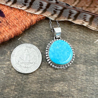 Kingman Turquoise Pendant