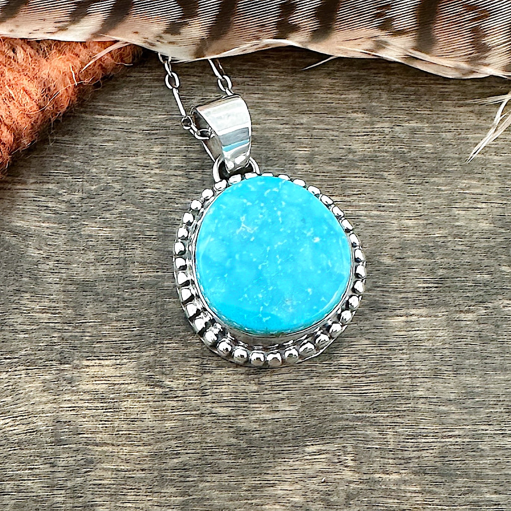 Kingman Turquoise Pendant