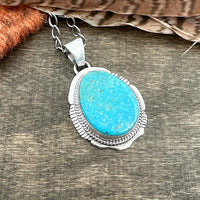 Kingman Turquoise Pendant
