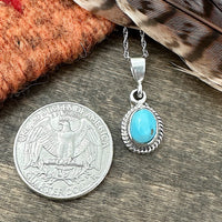 Kingman Turquoise Pendant