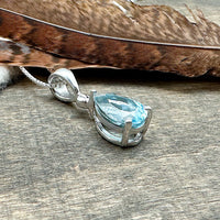 Blue Topaz Pendant