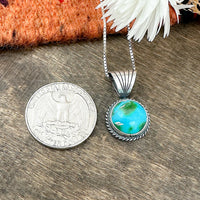 Sonoran Gold Turquoise Pendant