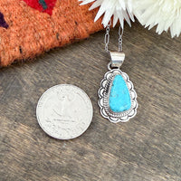 Blue Bird Turquoise Pendant