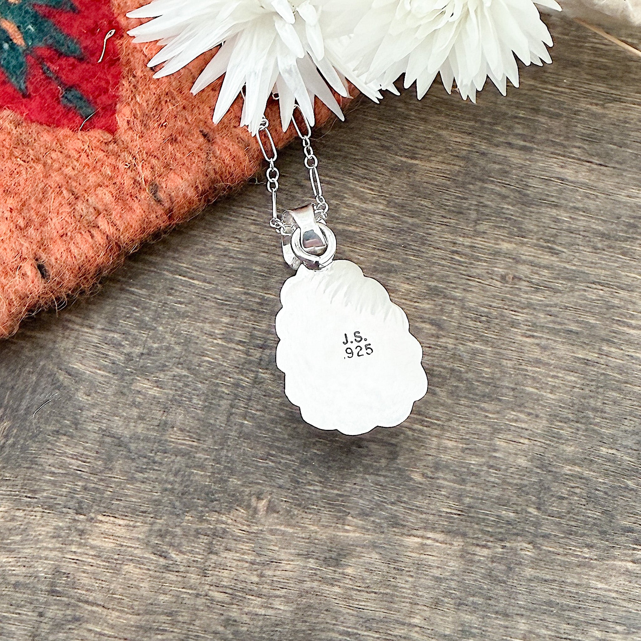Blue Bird Turquoise Pendant
