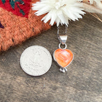 Spiny Oyster Heart Pendant