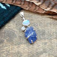 Moonstone & Tanzanite Pendant