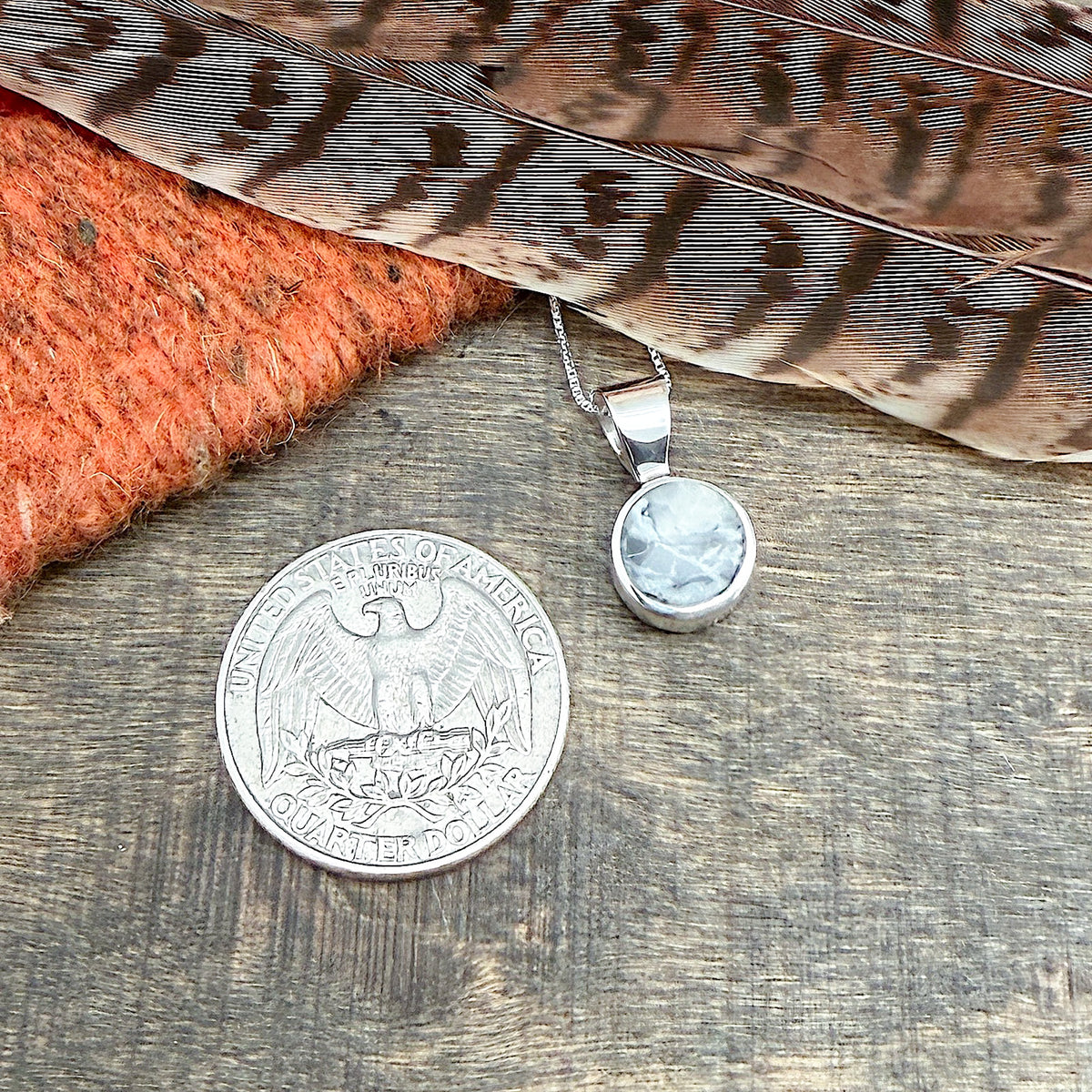 White Buffalo Pendant