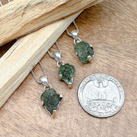 Moldavite Pendants