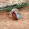 Boulder Turquoise Ring Size 8.5
