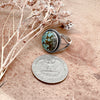 Number 8 Turquoise Ring Size 9.5